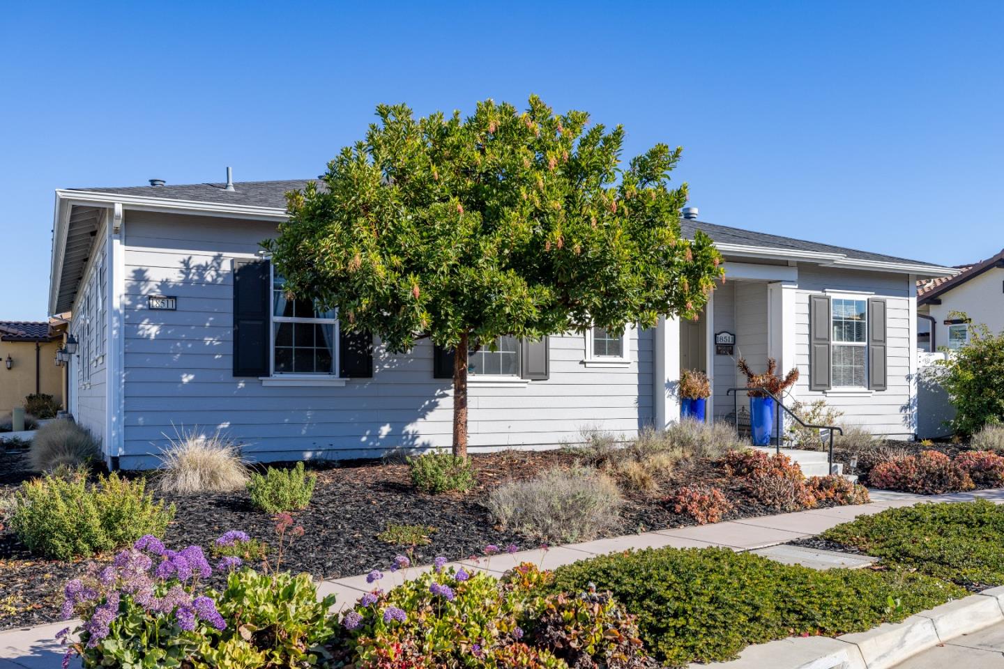 18511 McClellan Circle East Garrison, CA 93933 - Photo 59 of 65 a front view of a house with garden