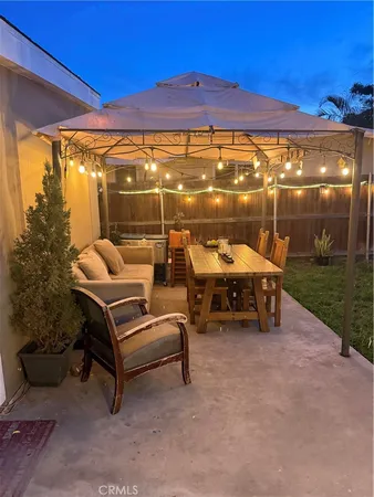 a outdoor space with patio