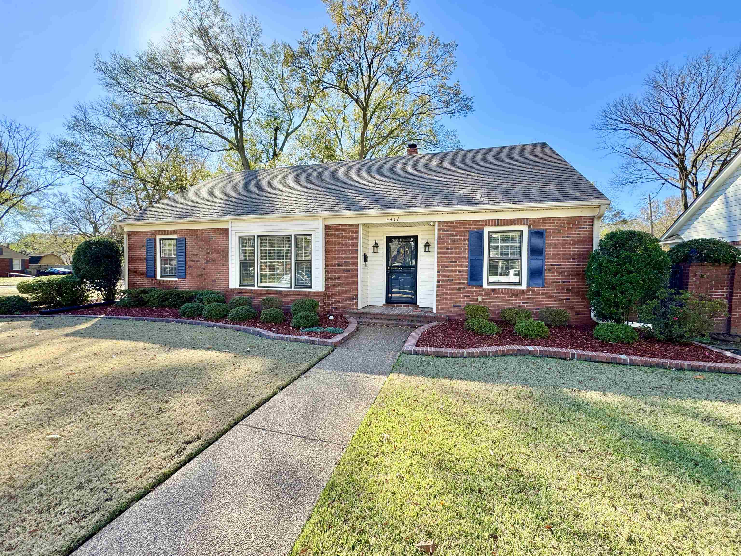4417 Fair Meadow Road Memphis, TN 38117 - Photo 35 of 38 a front view of house with yard and green space