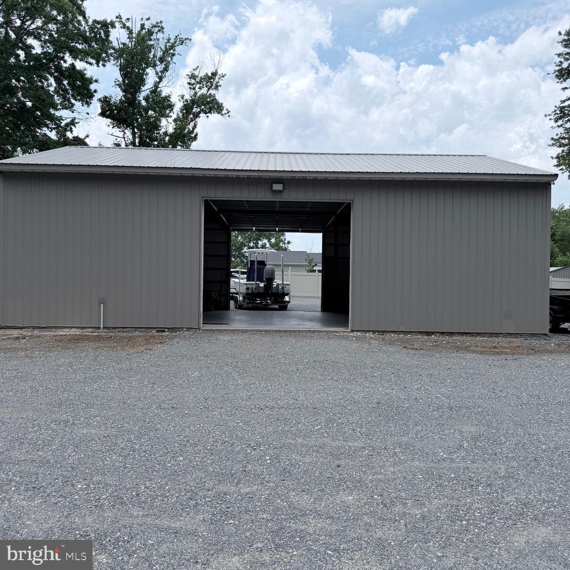 8225 Whitesville Road Pittsville, MD 21850 - Photo 37 of 45 a view of a car garage