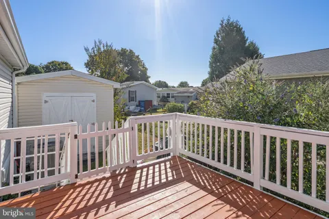 a view of a small yard