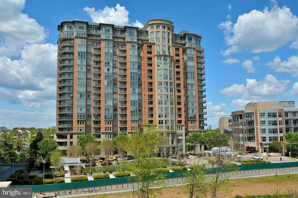 a front view of a building with street view