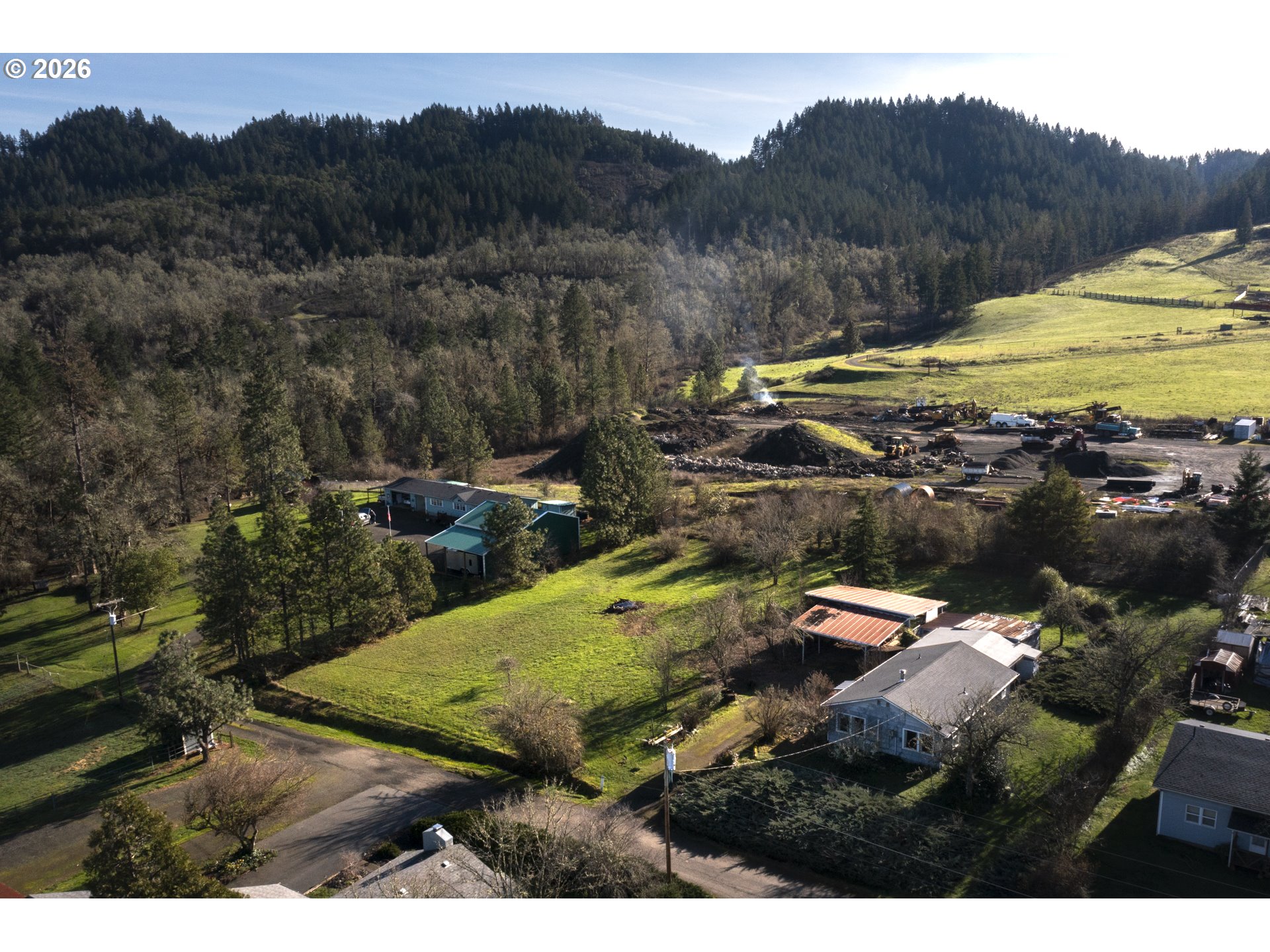 233 Crowsfoot Road Oakland, OR 97462 - Photo 34 of 34 Drone View/UAV