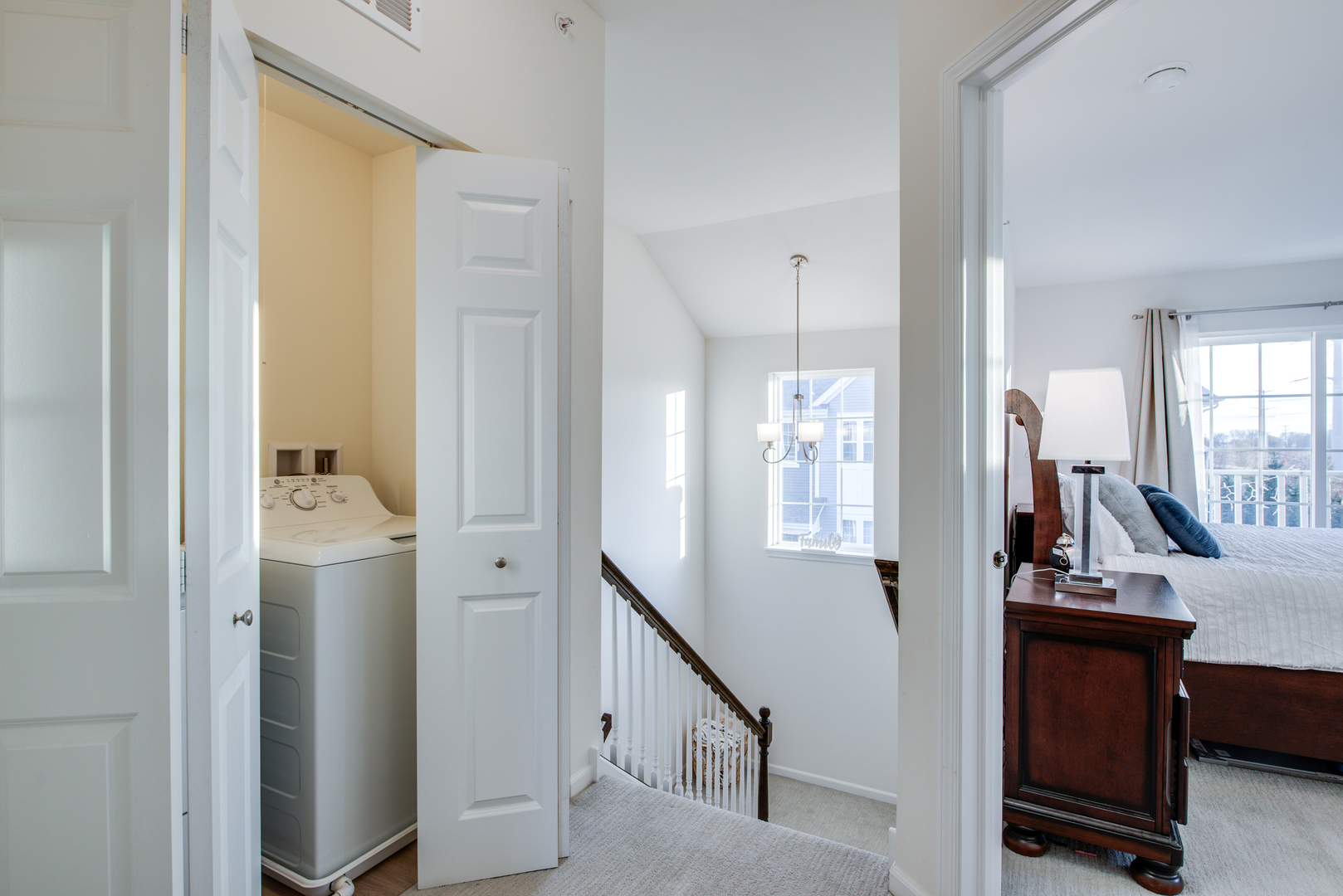 4477 Monroe Court Naperville, IL 60564 - Photo 20 of 23 a view of a hallway and a livingroom with furniture