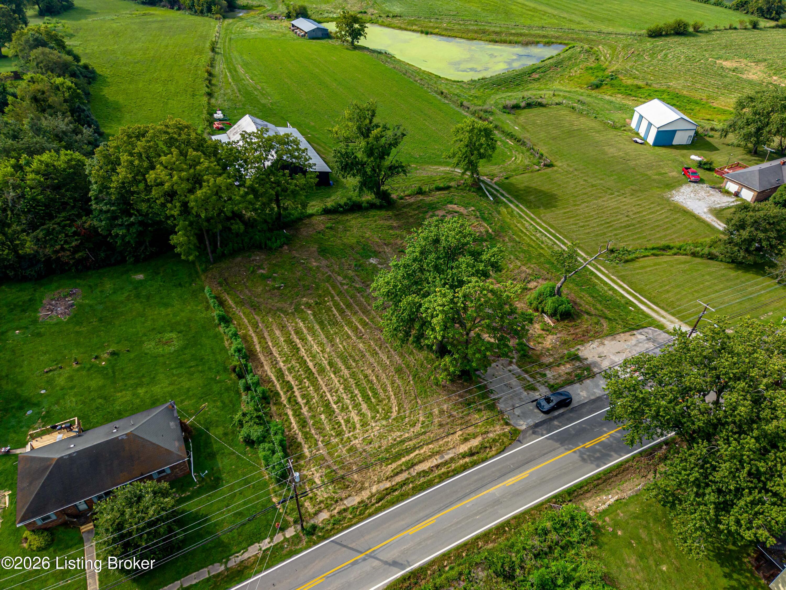3767 Bethlehem Road Pleasureville, KY 40057 - Photo 9 of 19 aerial l&r front2