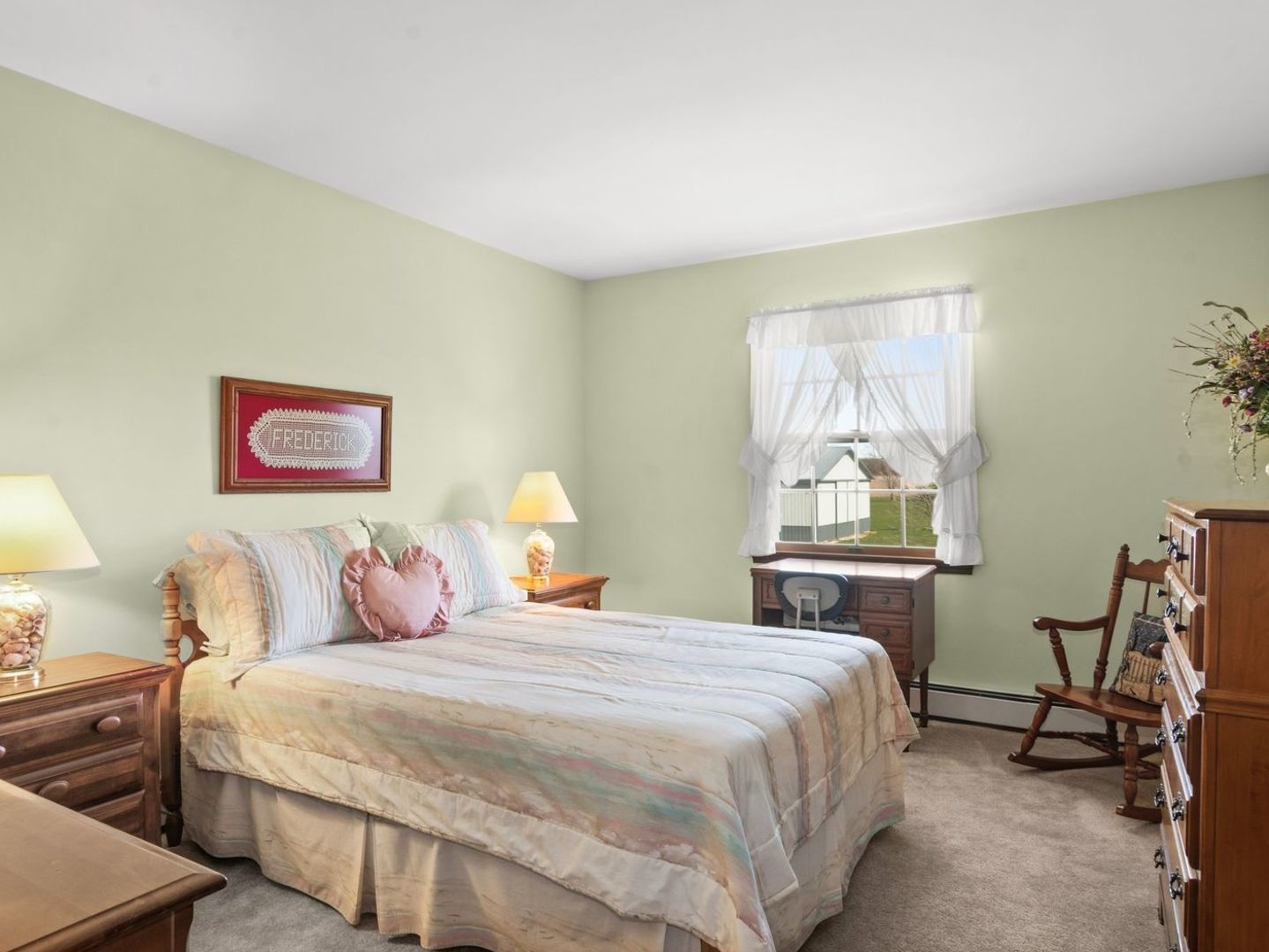 16247 Pratt Road Sandwich, IL 60548 - Photo 25 of 47 a bedroom with a bed and a table