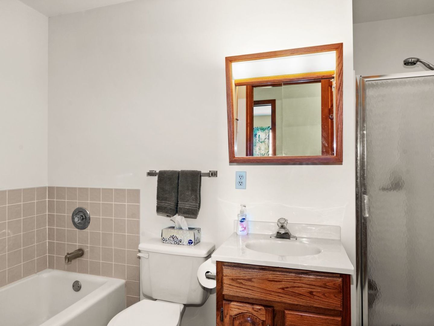 16247 Pratt Road Sandwich, IL 60548 - Photo 28 of 47 a bathroom with a sink vanity tub and a toilet