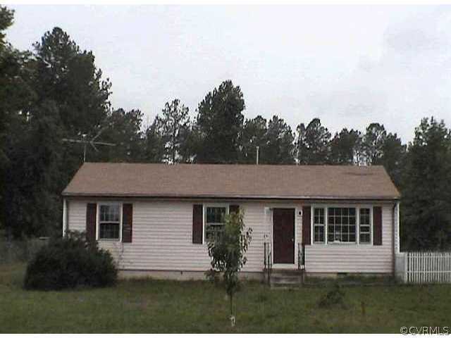 15888 Templeton Road Disputanta, VA 23842 - Photo 1 of 1 a view of a house with garden