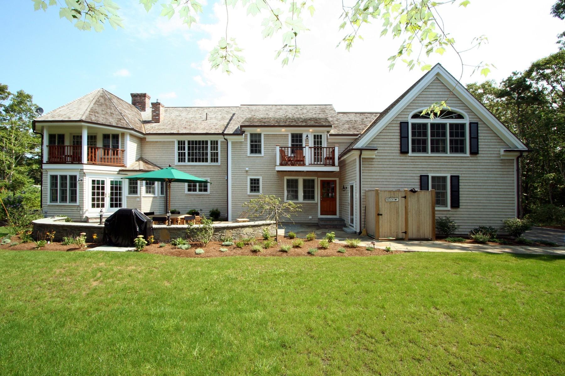 78 Neel Road Harwich Port, MA 02646 - Photo 15 of 15 a front view of a house with a yard