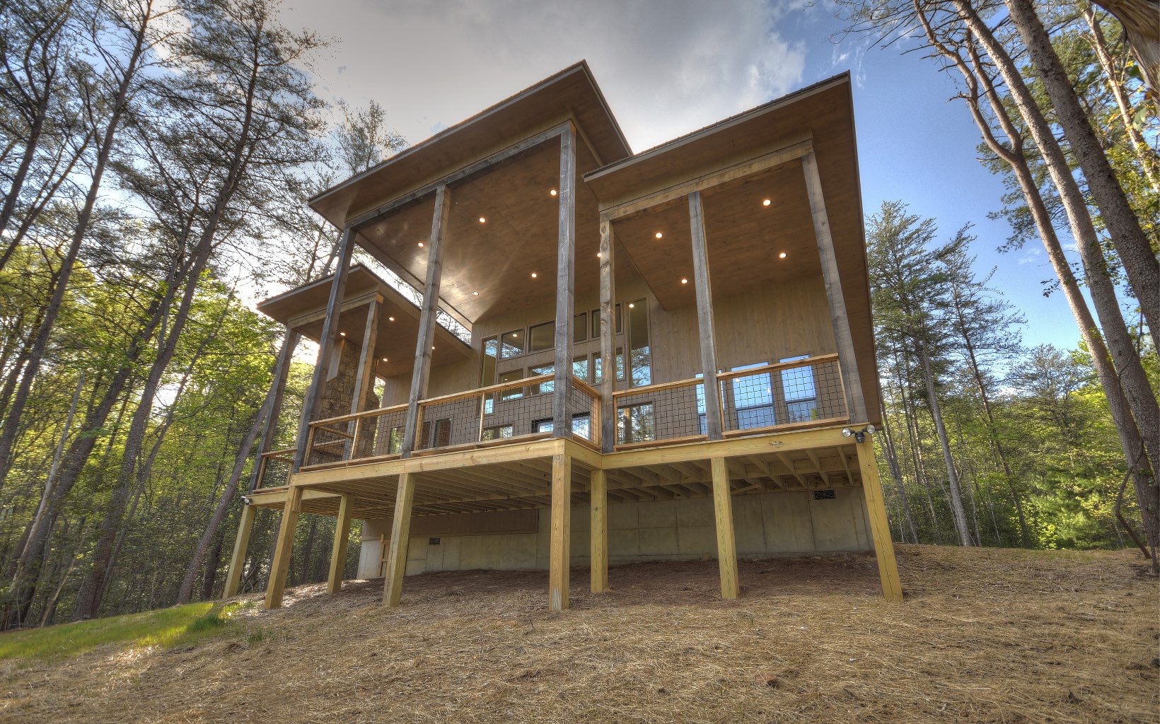 300 Common Lane Blue Ridge, GA 30513 - Photo 1 of 1 front view of a house with a yard
