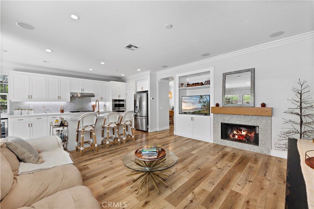 8 Bluewing Lane Ladera Ranch, CA 92694 - Photo 14 of 55 Gas fireplace and new wood mantel