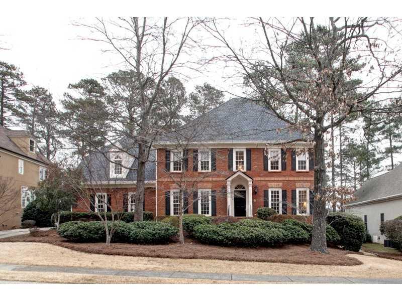 Exterior Front. Wow! Gorgeous traditional in poplular Sentinel Lake swim/tennis! So much curb appeal!
