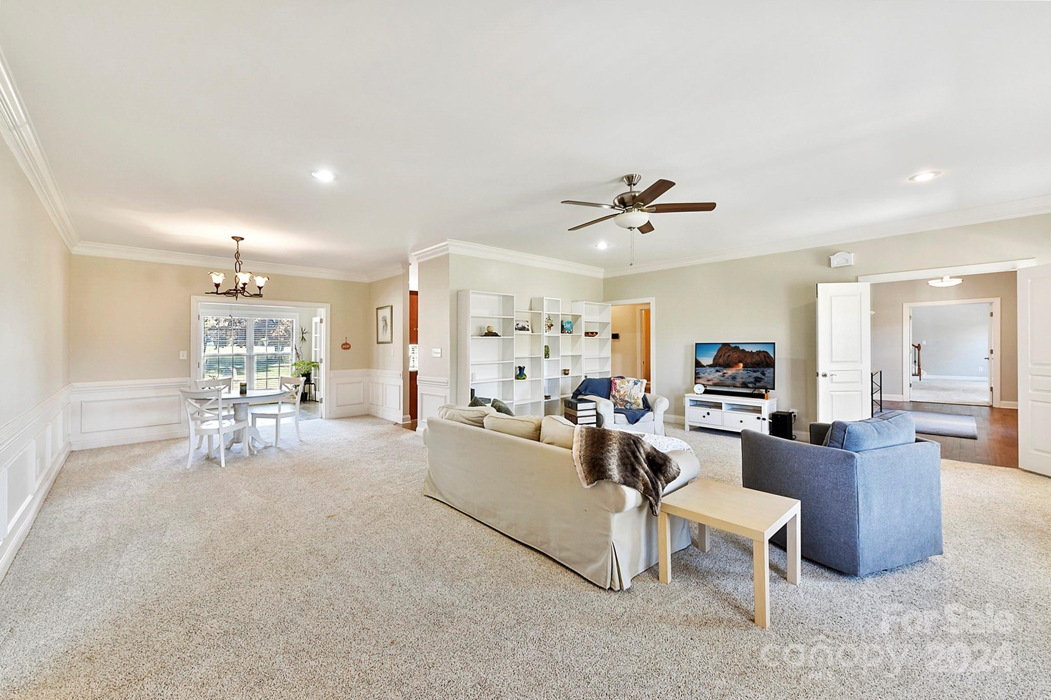 1072 Arabian Farm Road Clover, SC 29710 - Photo 23 of 47 a living room with furniture and a flat screen tv