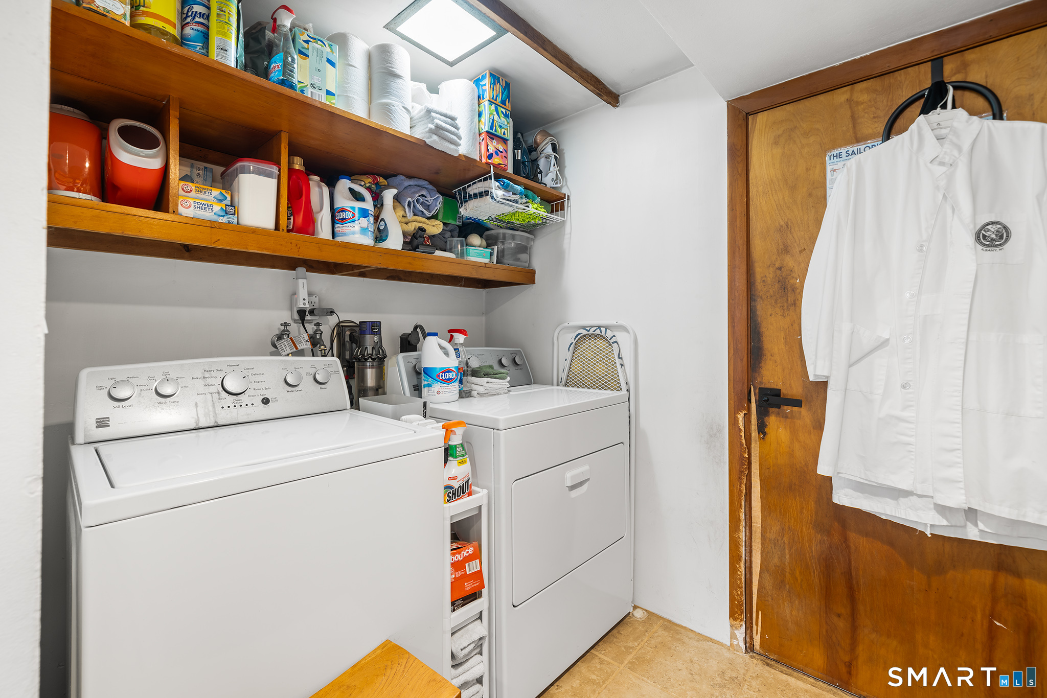 6 Shore Road Waterford, CT 06385 - Photo 16 of 40 a utility room with dryer and washer