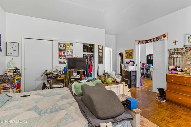 a room with storage and utility