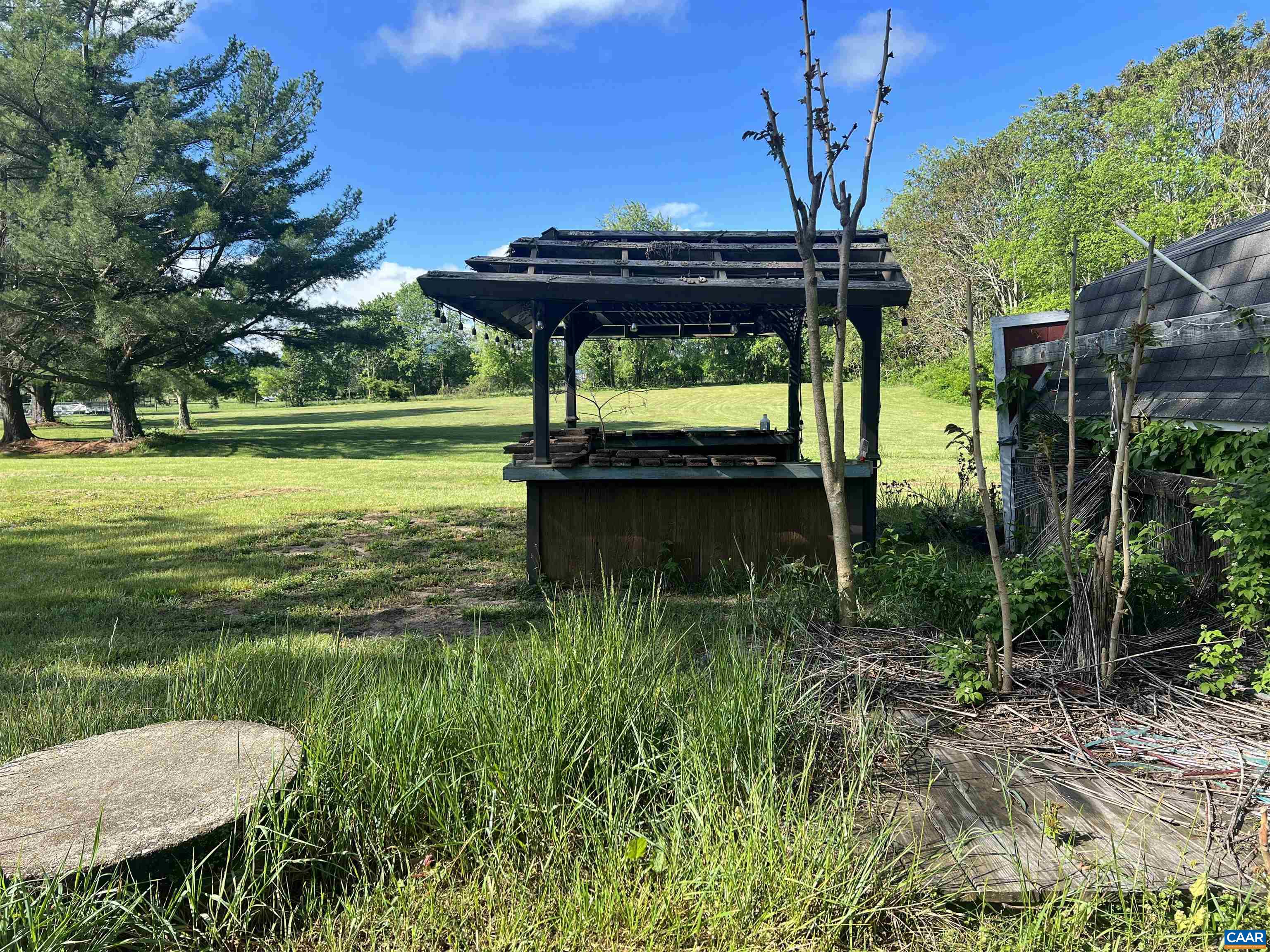 19 Mathews Lane Lyndhurst, VA 22952 - Photo 21 of 70 a view of a chair and table in the garden