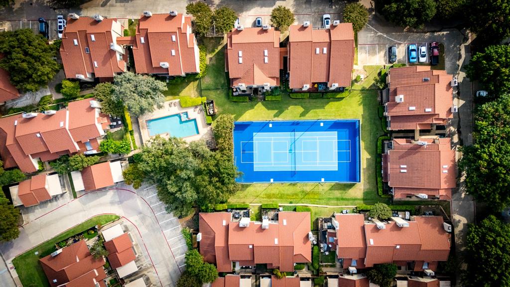 4130 Proton Drive, Unit 13A Addison, TX 75001 - Photo 3 of 40 Aerial view of residential area