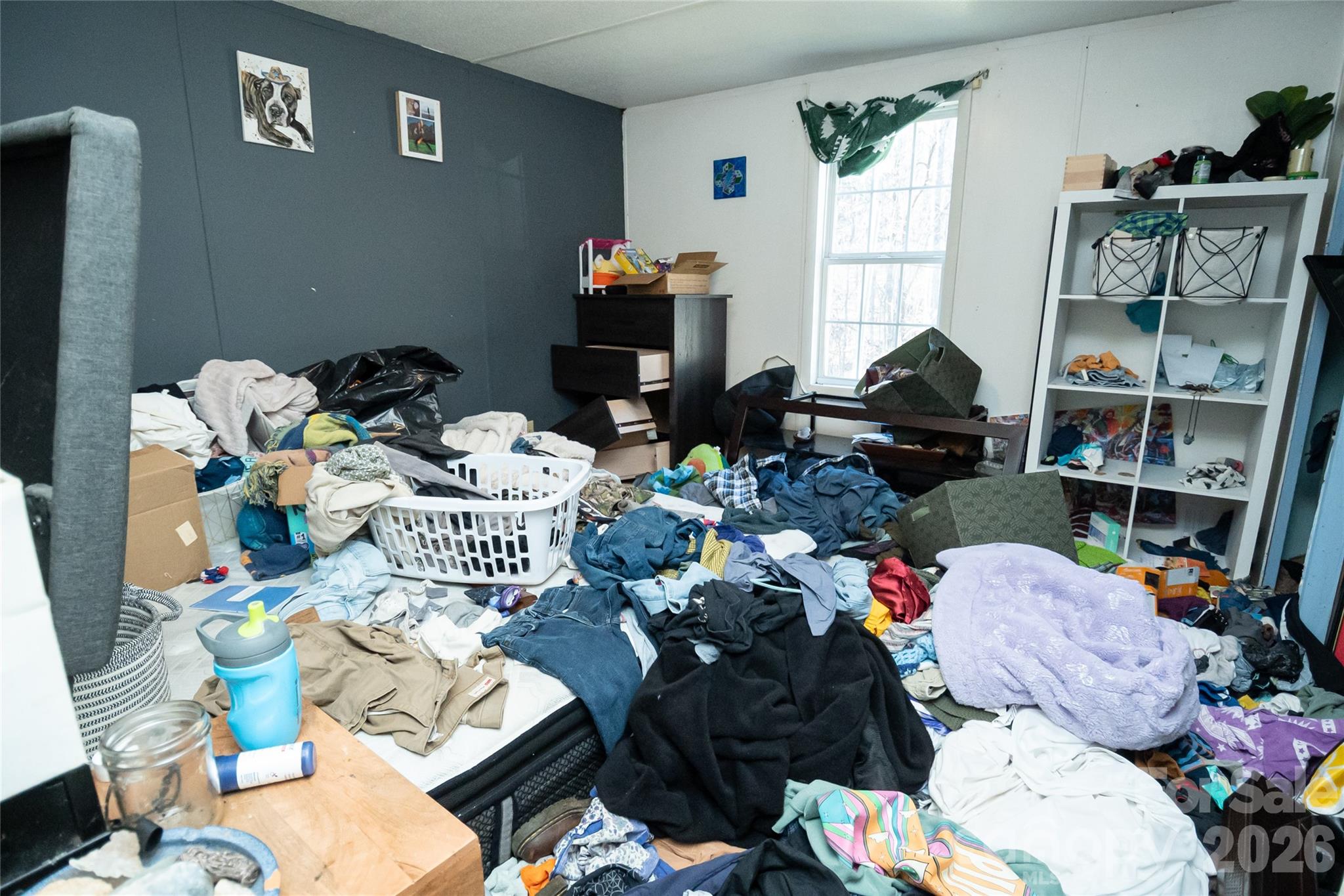 910 Summit Ridge Road Purlear, NC 28665 - Photo 24 of 25 a bed room with furniture a rug and a window