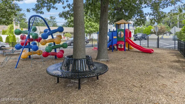 a view of outdoor space with garden and entertaining space