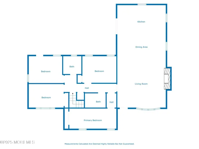 a picture of a floor plan