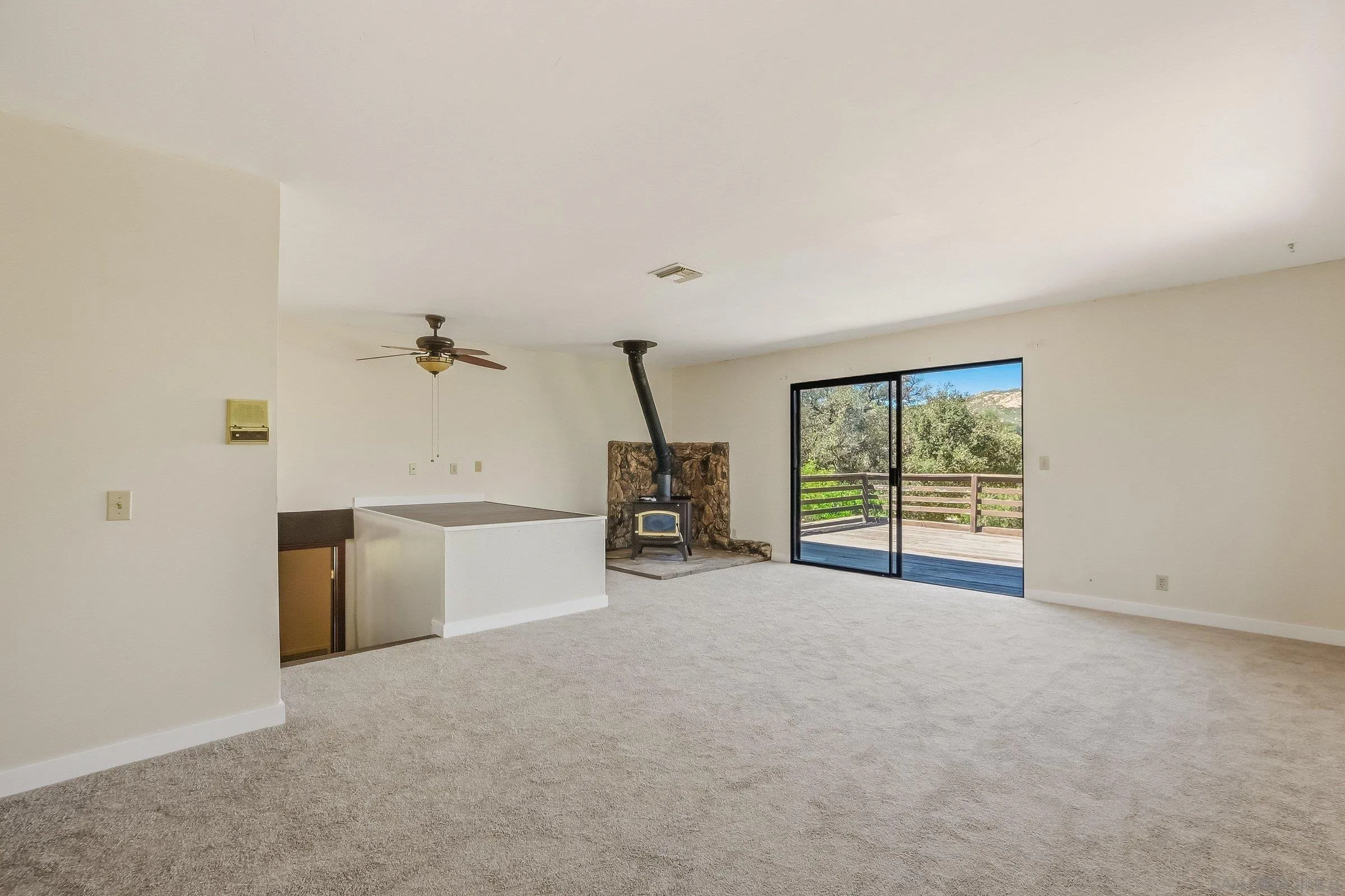 9907 Anderson Ranch Road Descanso, CA 91916 - Photo 21 of 42 a view of a room with gym equipment and a window