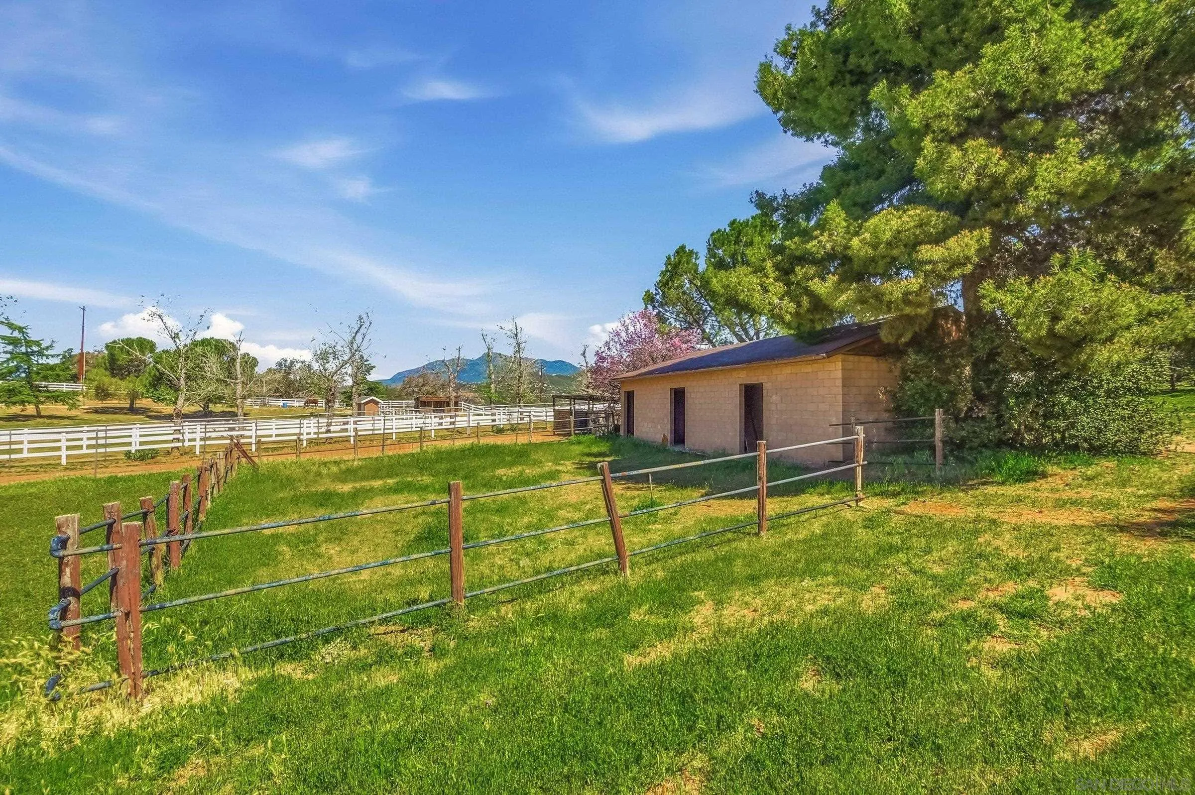 9907 Anderson Ranch Road Descanso, CA 91916 - Photo 33 of 42 a view of a house with a yard