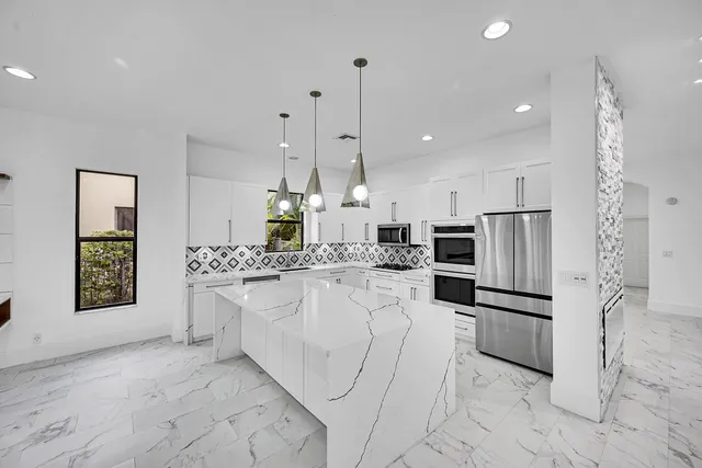 a view of hallway with a window