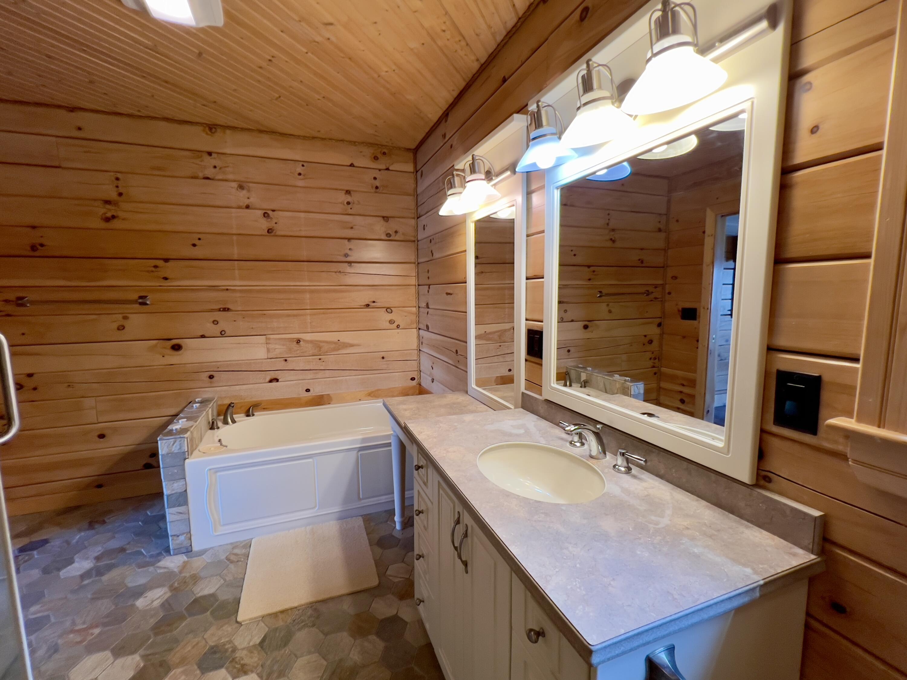 869 Turkey Tail Road Millinocket, ME 04462 - Photo 25 of 44 master bath