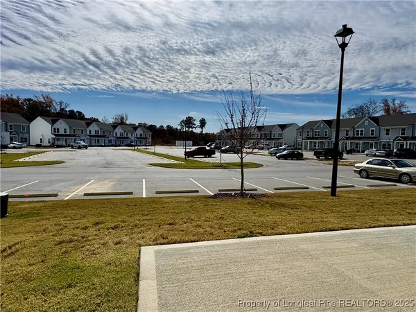 a view of a parking space