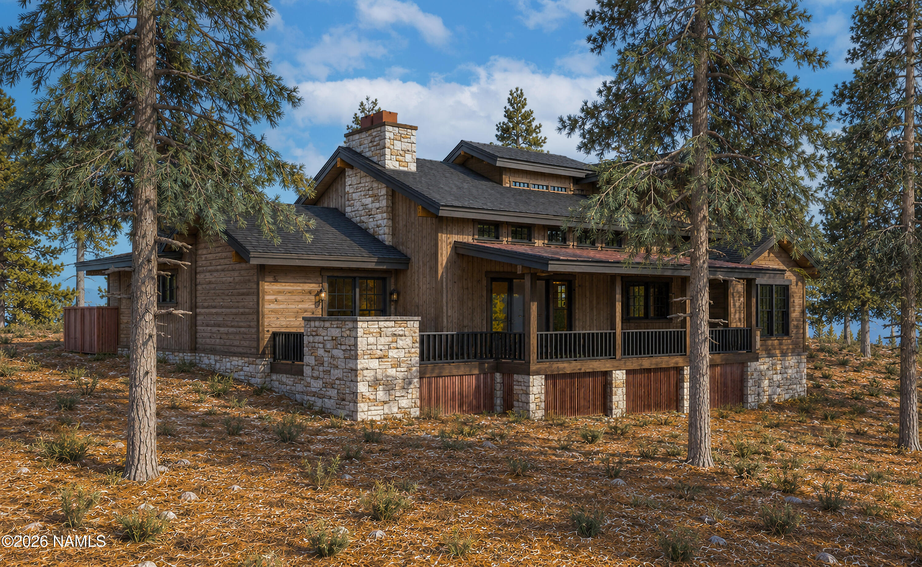 2380 East Del Rae Drive Flagstaff, AZ 86005 - Photo 4 of 26 a house view with a outdoor space