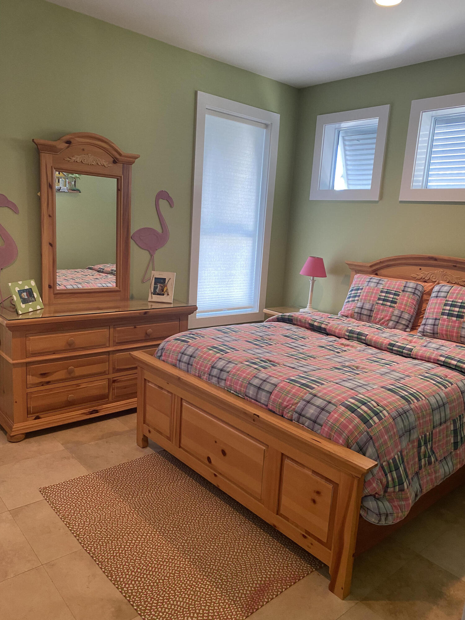 9 East Blue Crab Loop Inlet Beach, FL 32461 - Photo 23 of 55 a bedroom with a bed and a dresser