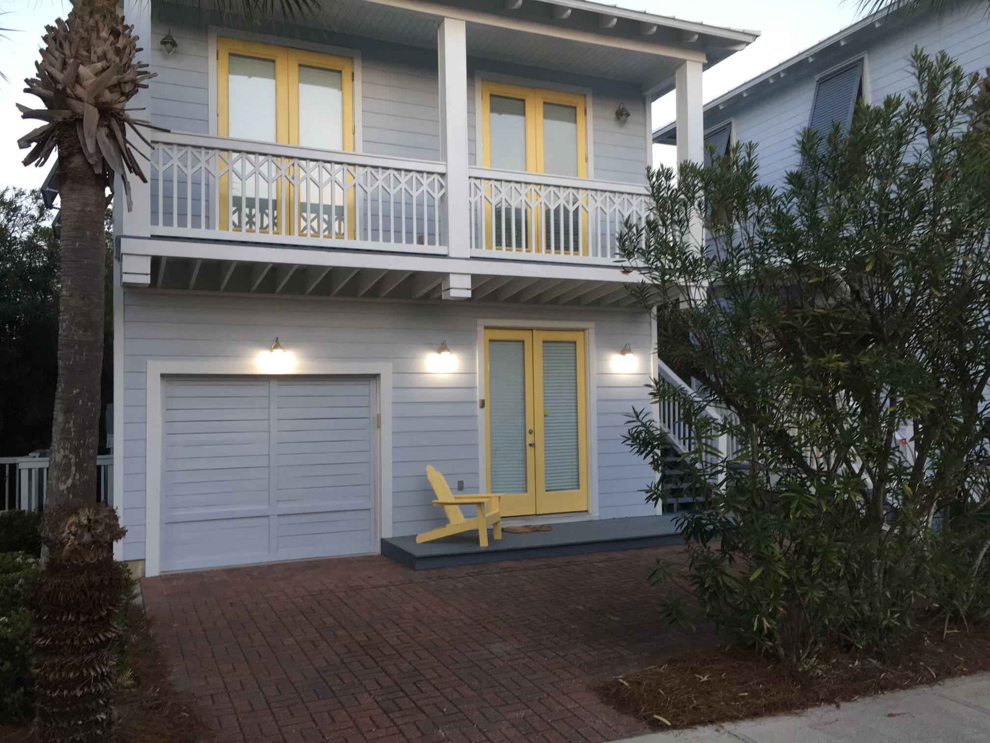 9 East Blue Crab Loop Inlet Beach, FL 32461 - Photo 30 of 55 a front view of a house with garden