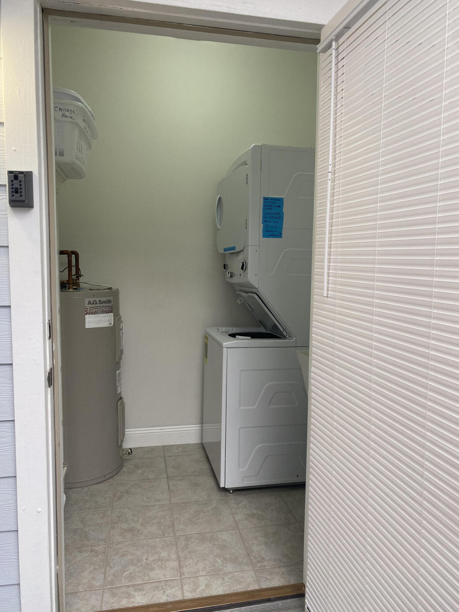 9 East Blue Crab Loop Inlet Beach, FL 32461 - Photo 34 of 55 a utility room with dryer and washer