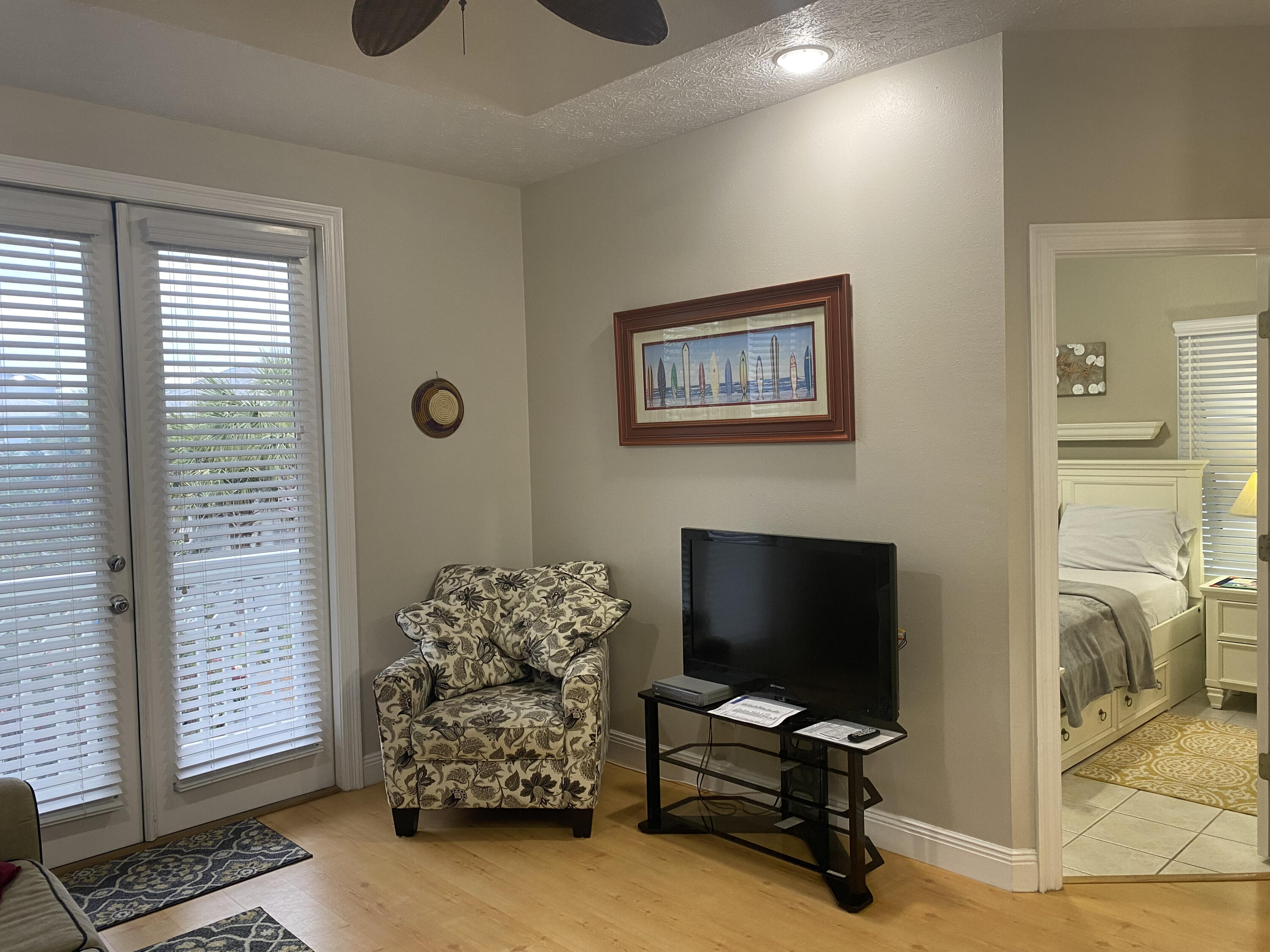 9 East Blue Crab Loop Inlet Beach, FL 32461 - Photo 38 of 55 a view of a livingroom with workspace and a window