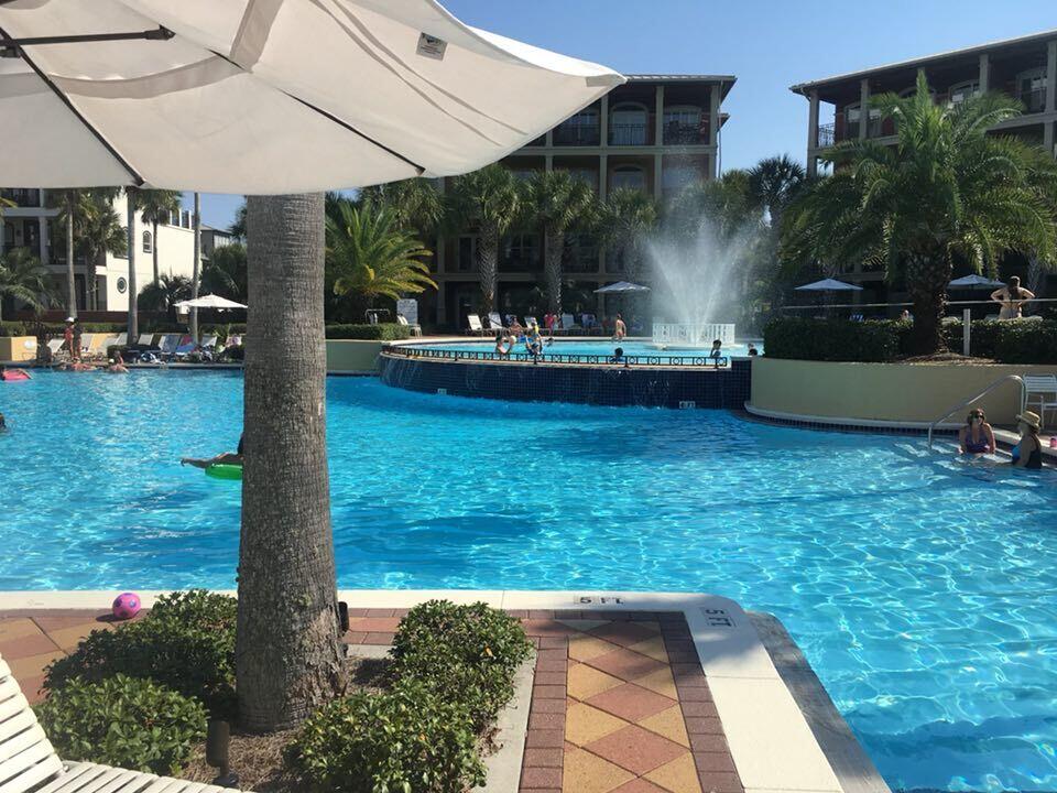 9 East Blue Crab Loop Inlet Beach, FL 32461 - Photo 49 of 55 a view of swimming pool with a patio