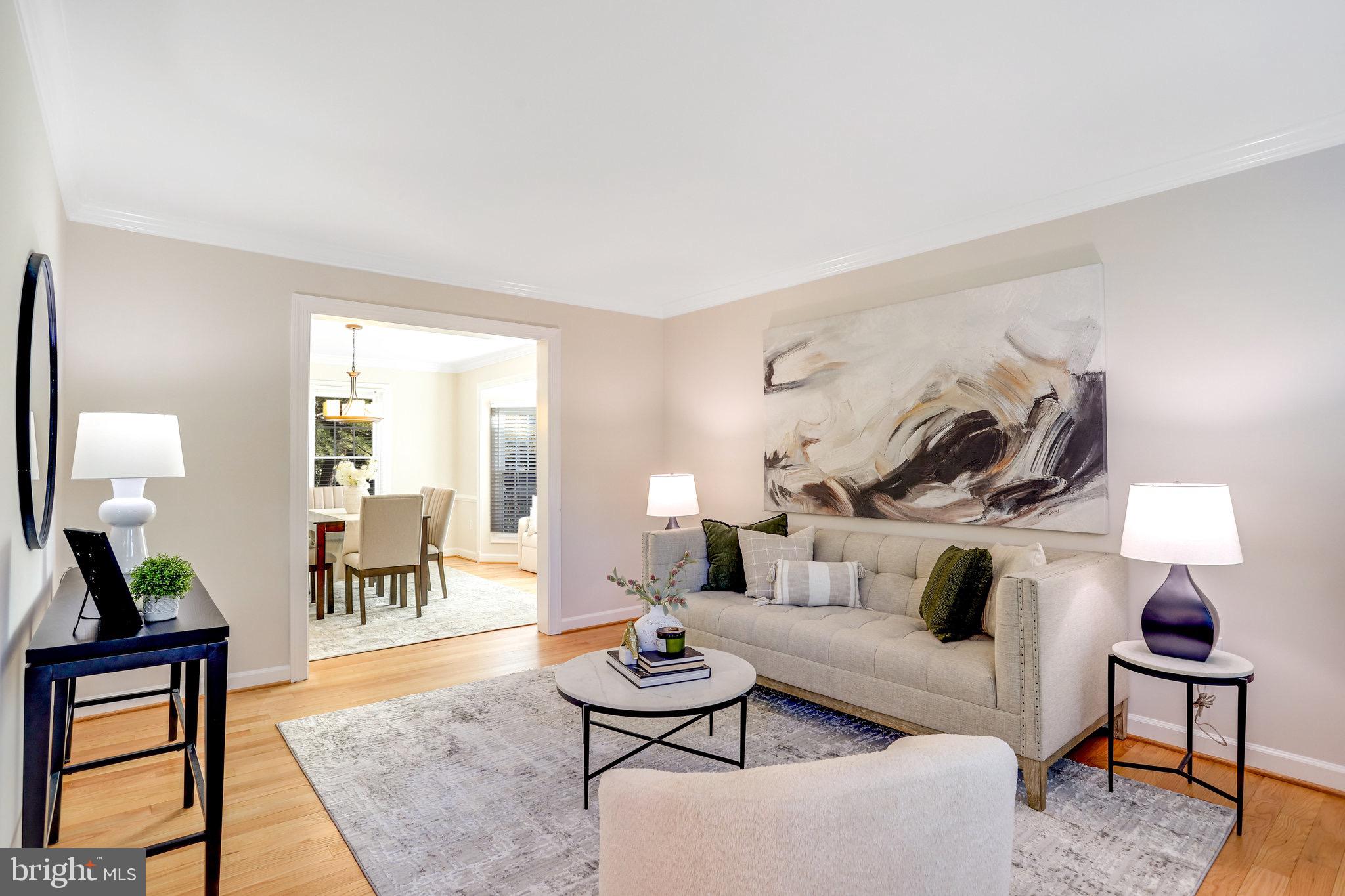 6121 Cool Spring Terrace North Frederick, MD 21701 - Photo 17 of 53 living room with wood floors