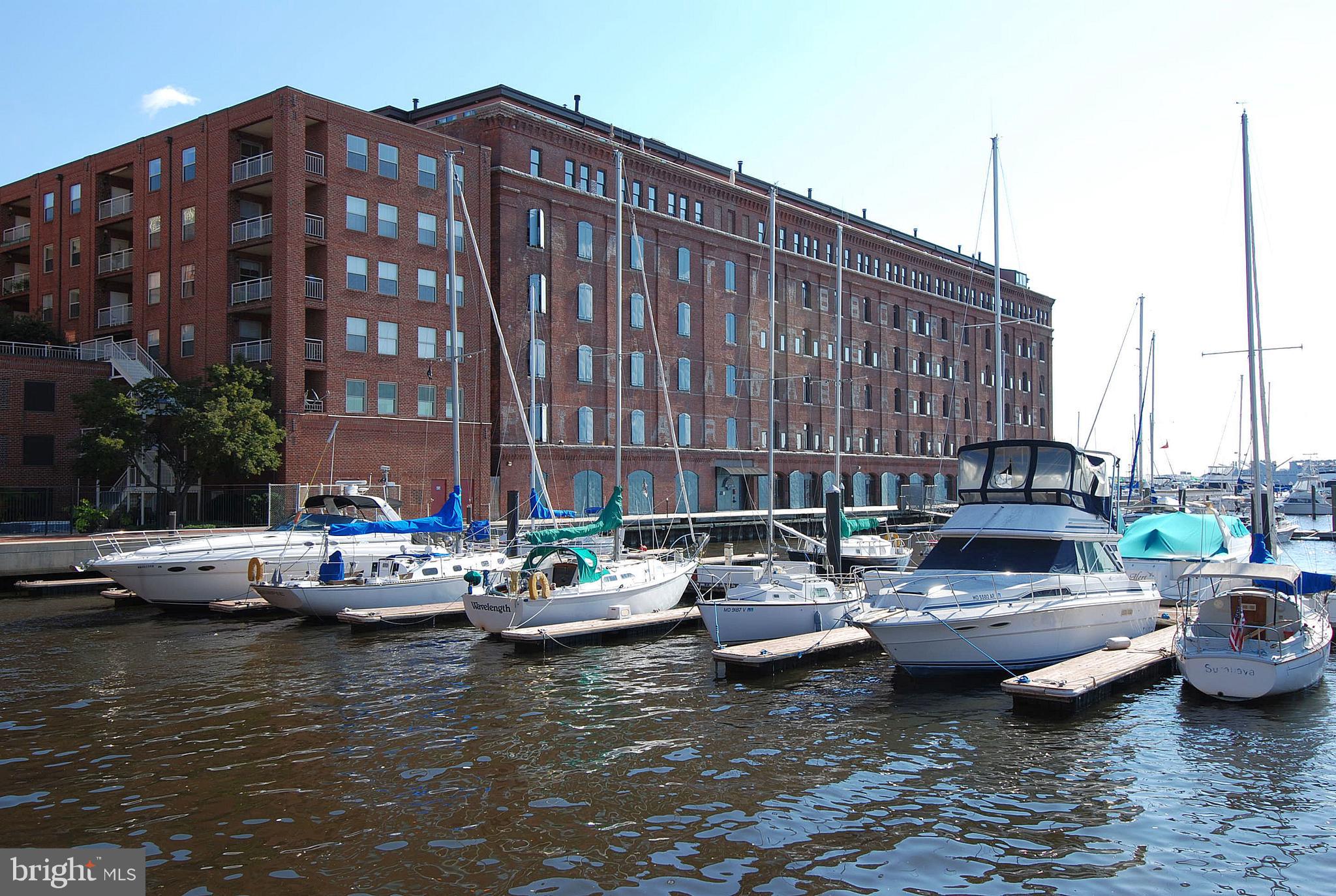 1000 Fell Street, Unit 415 Baltimore, MD 21231 - Photo 27 of 37 Henderson's Wharf Back Elevation