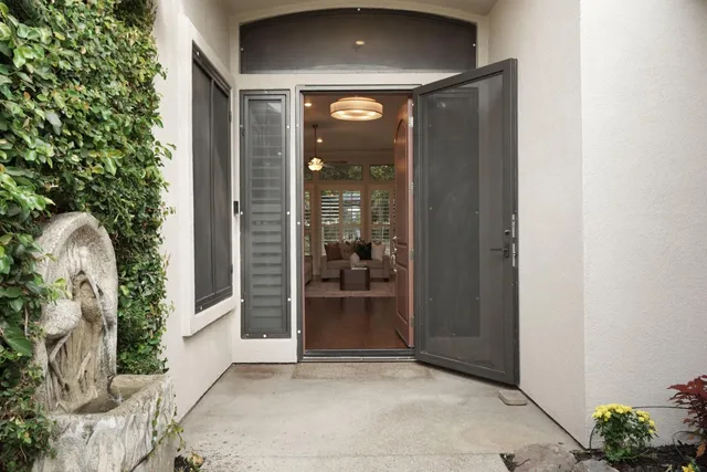 a view of an ocean and beach