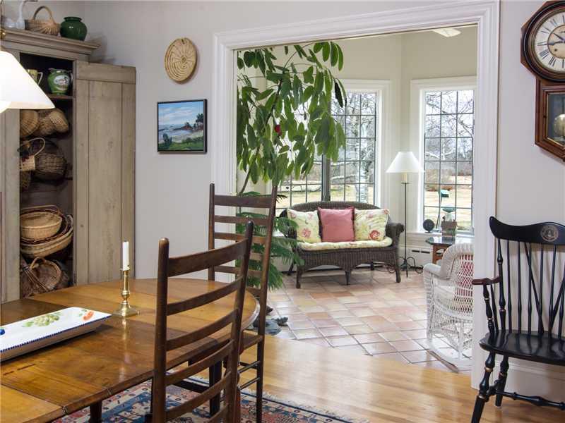 336 Ocean House Road Cape Elizabeth, ME 04107 - Photo 10 of 34 Other. Lovely sunroom is adjacent to...