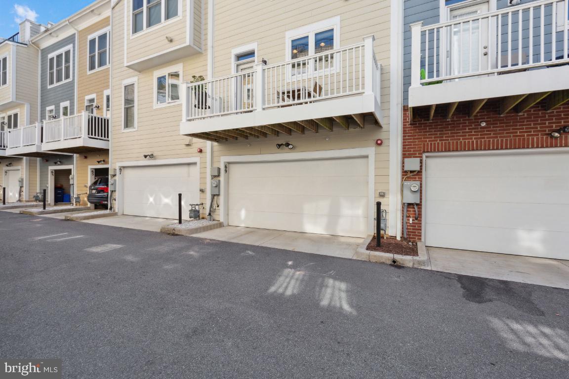 69 Ellsworth Heights Street Silver Spring, MD 20910 - Photo 37 of 41 Two-Car Garage, rear entrance