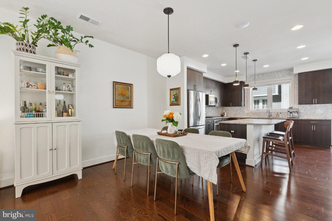 69 Ellsworth Heights Street Silver Spring, MD 20910 - Photo 7 of 41 Dining Room and Gourmet Kitchen
