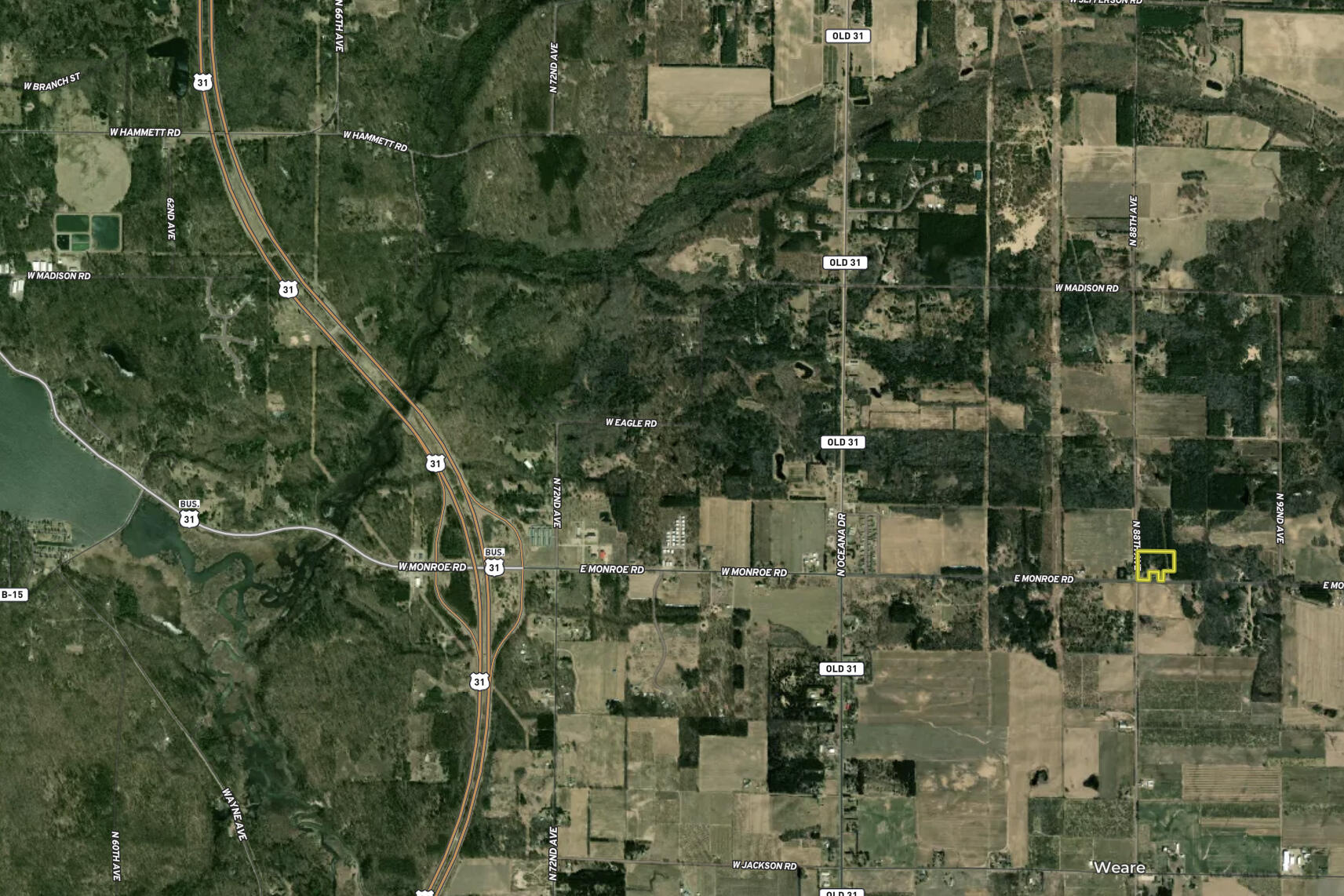 V/l North Monroe Road Hart, MI 49420 - Photo 11 of 11 Parcel C 3