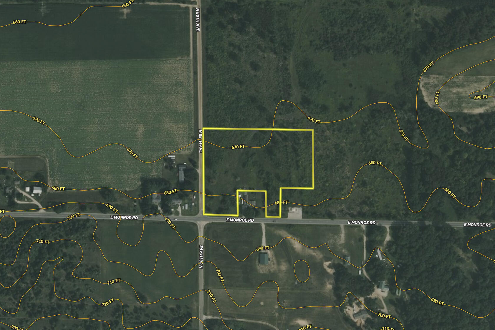 V/l North Monroe Road Hart, MI 49420 - Photo 10 of 11 Parcel C 2