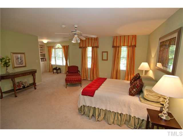12400 Glenlivet Way Raleigh, NC 27613 - Photo 14 of 24 Another shot of the over-sized Master Bedroom Suite. Notice the sitting area in the back of the photo. Master Bedroom
