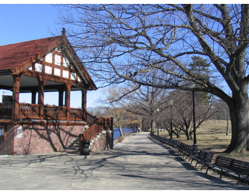 584 Centre Street Boston, MA 02130 - Photo 23 of 26 a view of a house with a yard