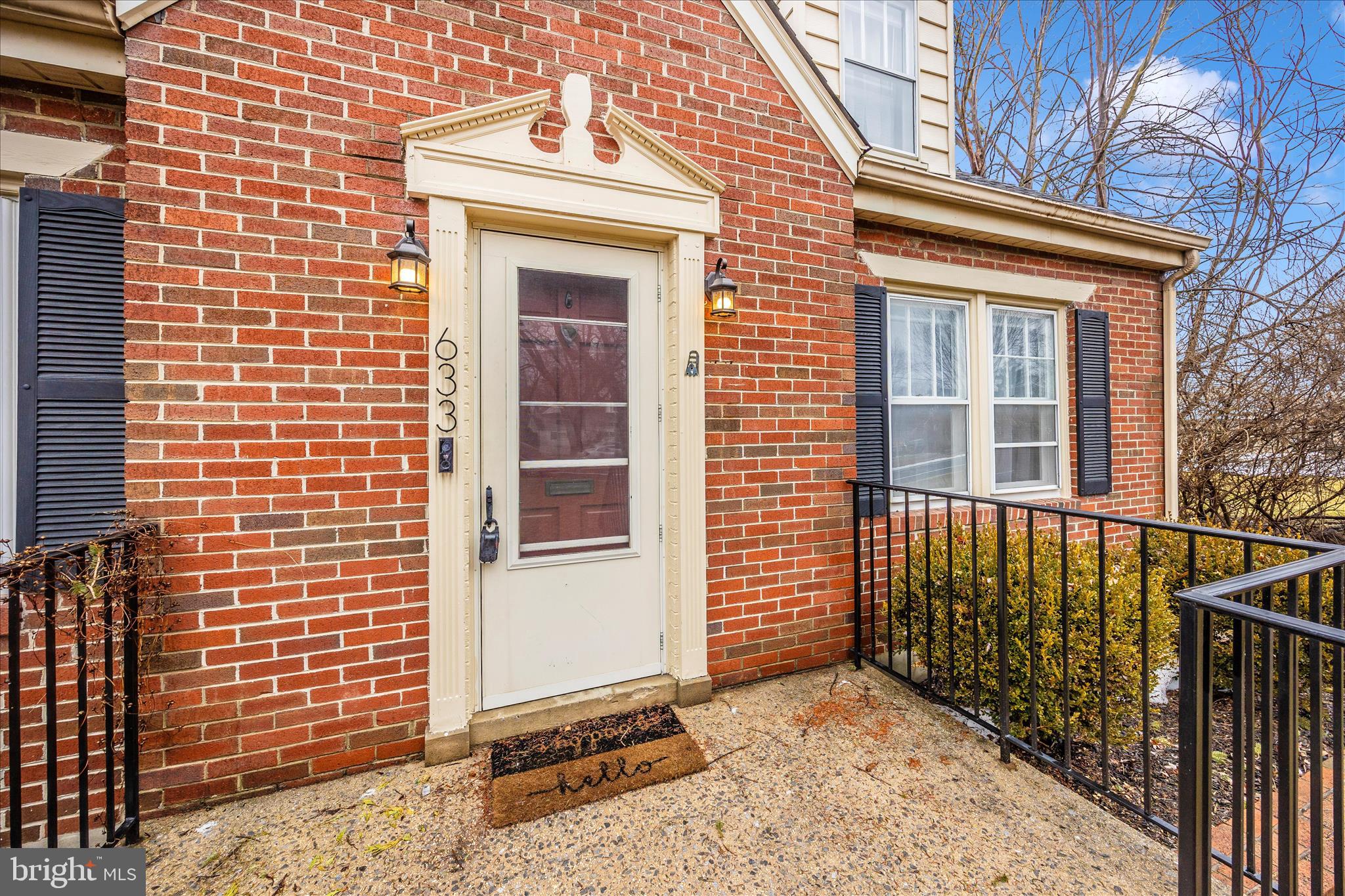633 Lee Place Frederick, MD 21702 - Photo 36 of 48 a view of front door of house