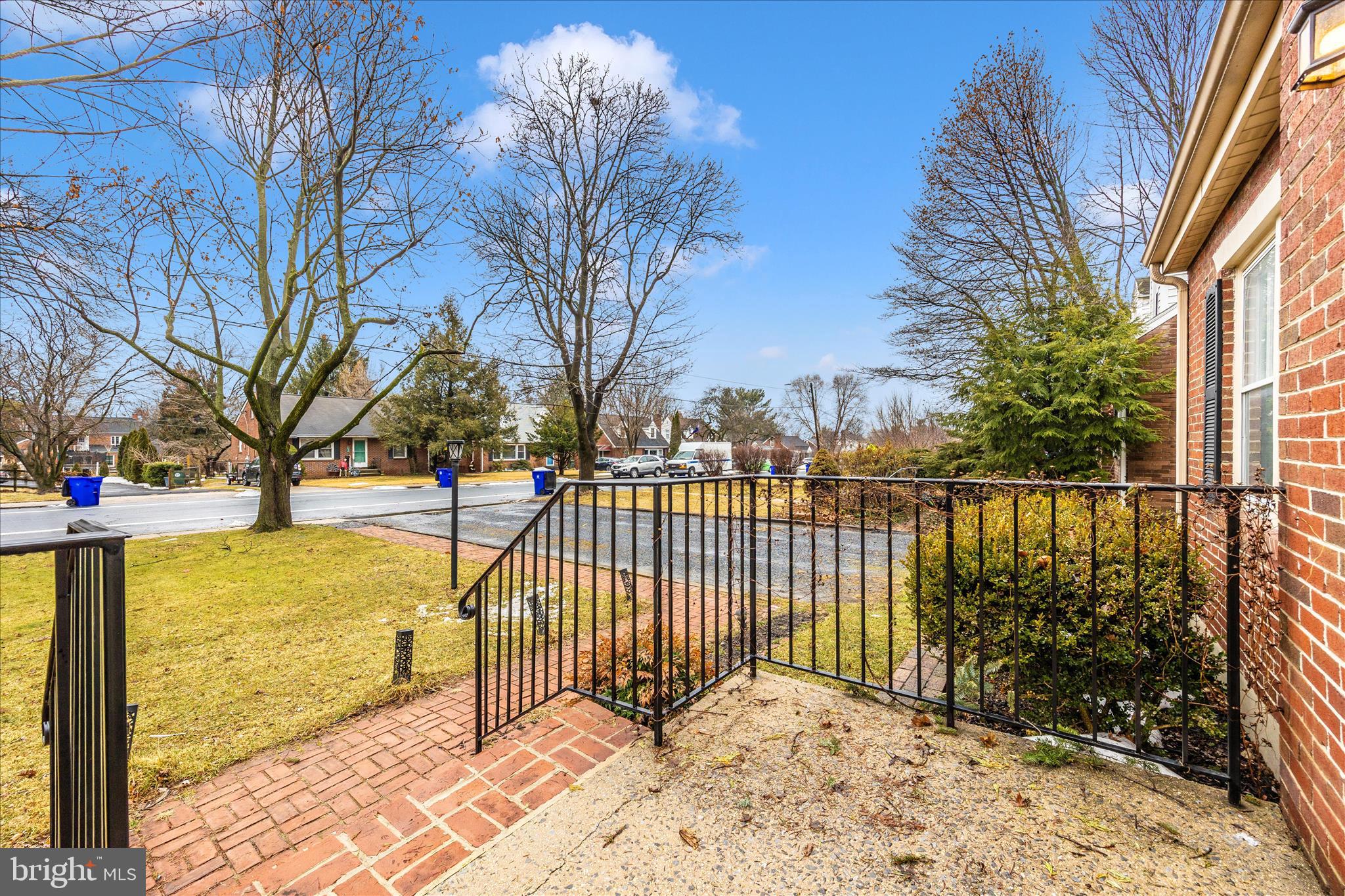 633 Lee Place Frederick, MD 21702 - Photo 37 of 48 a view of a wrought iron next to a large tree