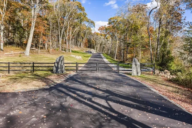 a view of outdoor space with seating