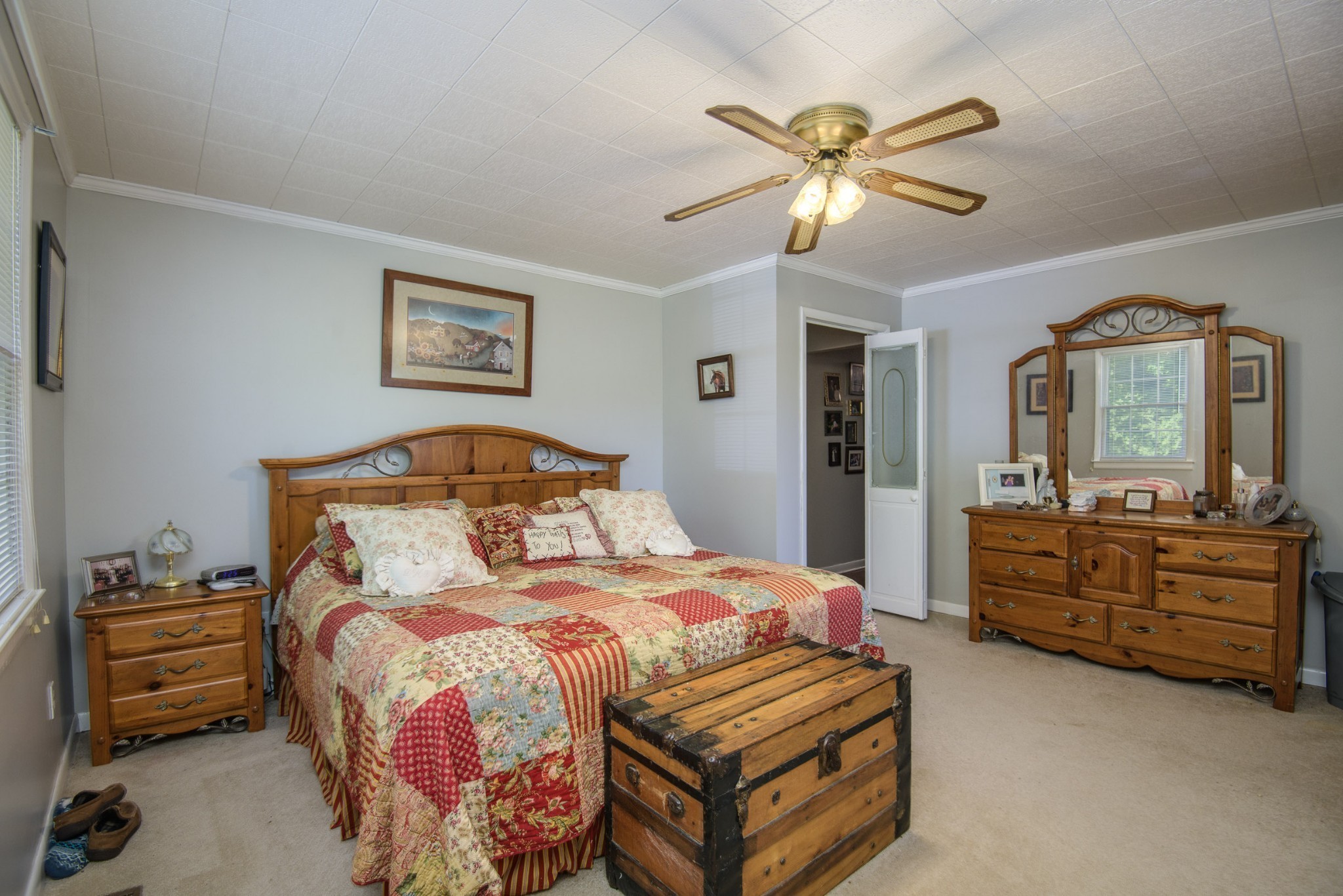 804 Chestnut Grove Road Pulaski, TN 38478 - Photo 42 of 61 a bedroom with a bed and furniture