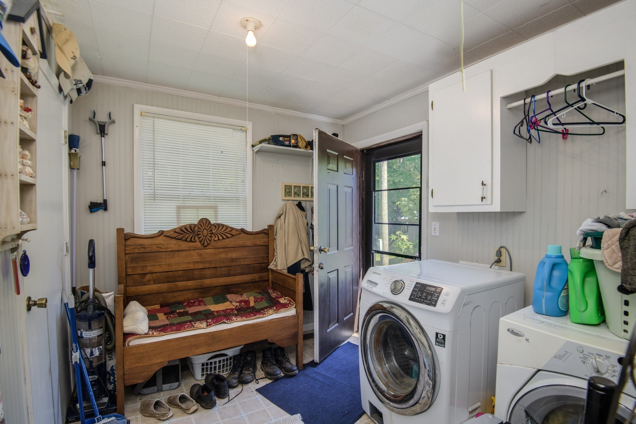 804 Chestnut Grove Road Pulaski, TN 38478 - Photo 54 of 61 a view of storage and utility room with washer and dryer